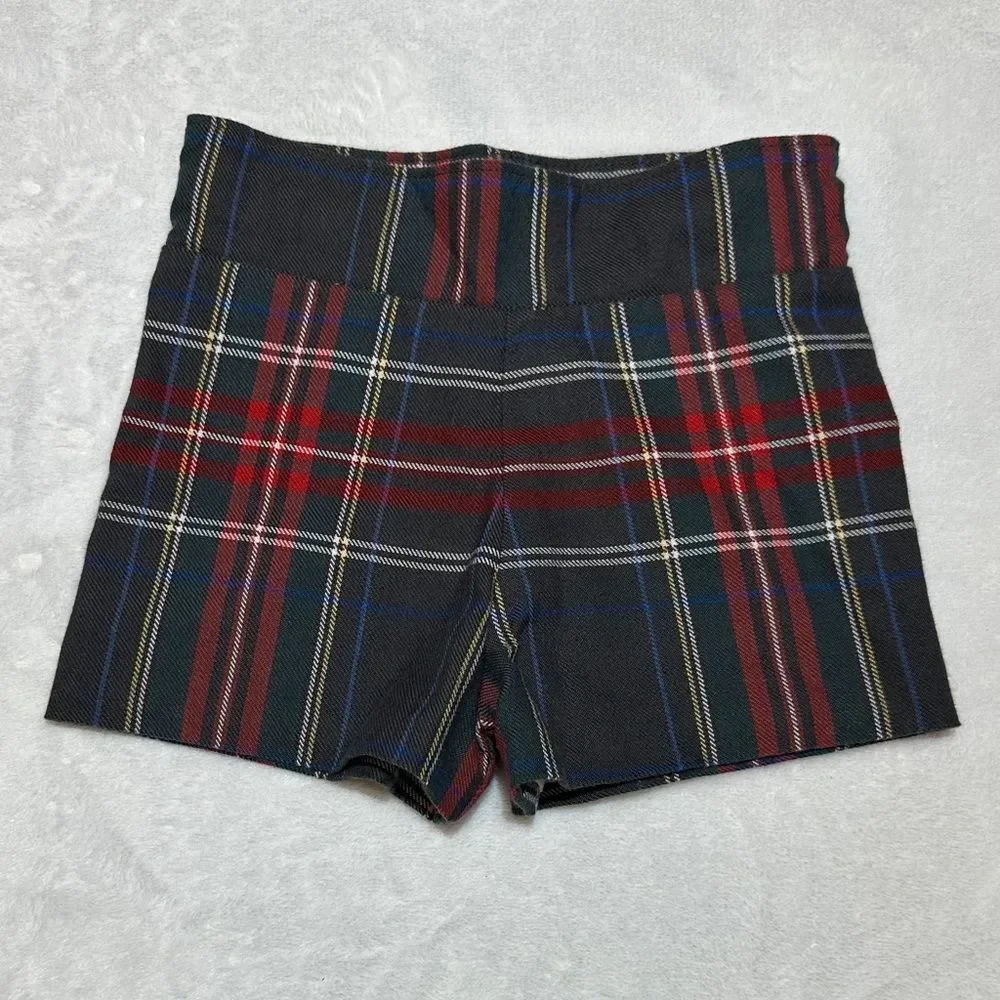 NWOT The Beaufort Bonnet Co. plaid pull on shorts 12/18mo